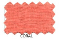 Match Point Linen Round Neck Tunic with Front Pockets HLT586 - Coral and Quartz Pink - Lori's Lovelies