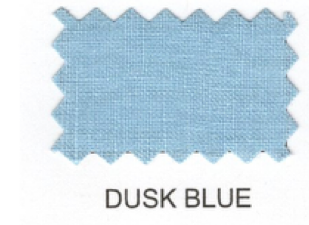 Match Point Linen 3/4 Sleeve Vneck 4.5 oz linen - Lori's Favorite LT10V - in Natural White Dusk Blue Linen