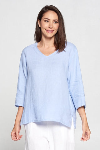 Match Point Vneck 3/4 Sleeve Medium Weight Lori's Favorite Basics and NEW colors! S M L XL  LT10V - Lori's Lovelies